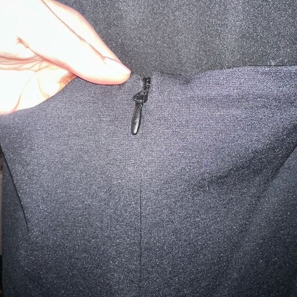 Lulu's Black Midi Dress with Ruffle Sleeves & Open Back - Picture 6 of 7